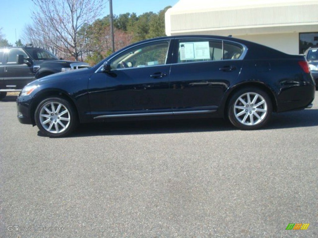 2007 GS 350 AWD - Black Sapphire Pearl / Cashmere photo #5