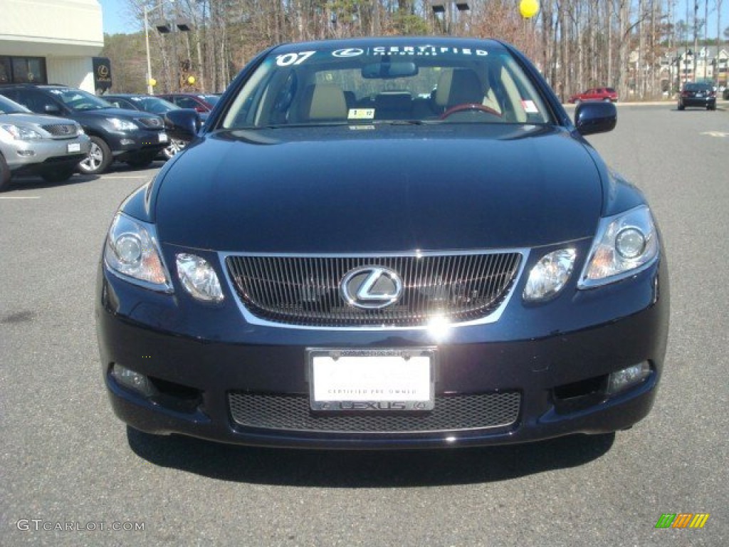 2007 GS 350 AWD - Black Sapphire Pearl / Cashmere photo #7
