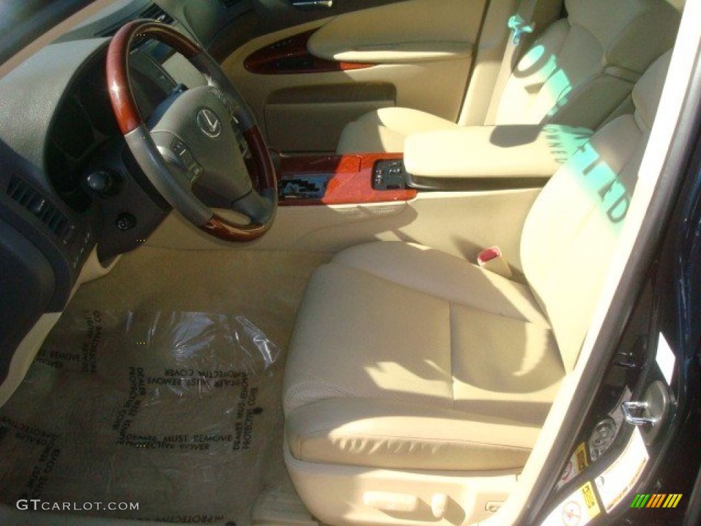 2007 GS 350 AWD - Black Sapphire Pearl / Cashmere photo #8