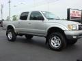 2002 Lunar Mist Metallic Toyota Tacoma V6 TRD Double Cab 4x4  photo #2