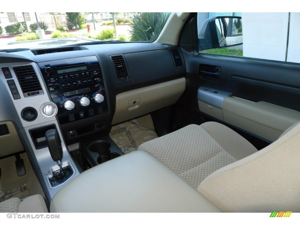 2007 Tundra SR5 Double Cab - Desert Sand Mica / Beige photo #14