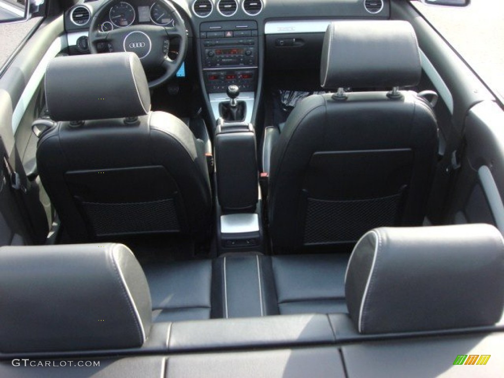 2006 S4 4.2 quattro Cabriolet - Moro Blue Pearl Effect / Black photo #11