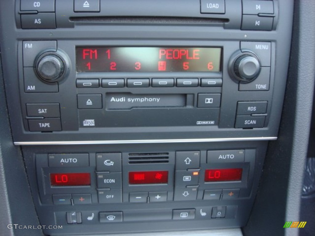 2006 Audi S4 4.2 quattro Cabriolet Controls Photo #64717794