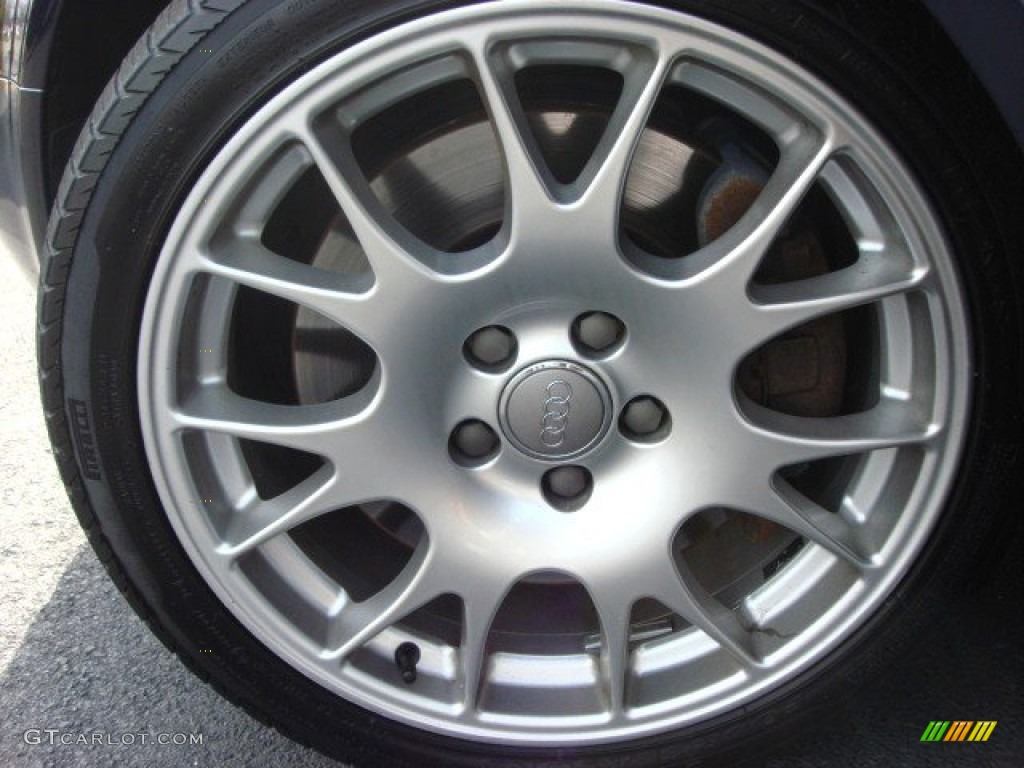 2006 S4 4.2 quattro Cabriolet - Moro Blue Pearl Effect / Black photo #20