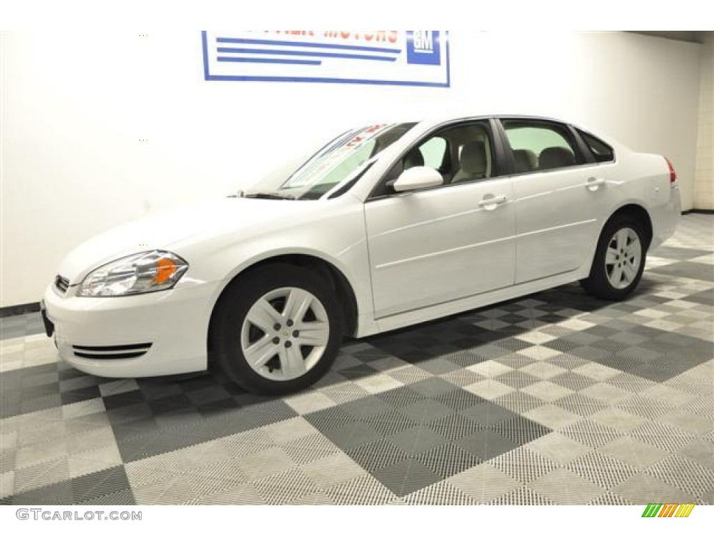 2010 Impala LS - Summit White / Neutral photo #1