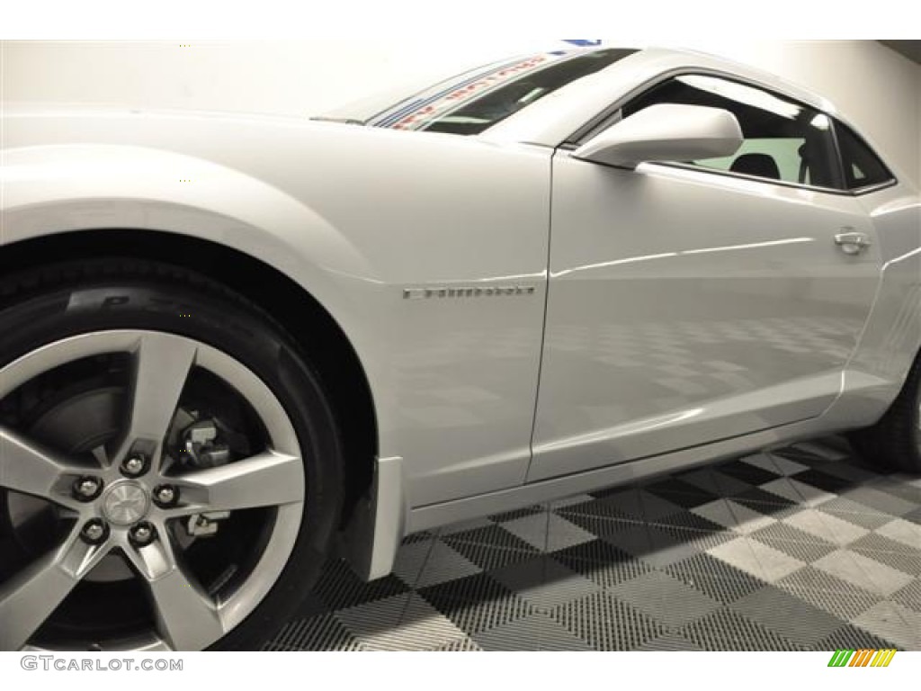 2010 Camaro LT/RS Coupe - Silver Ice Metallic / Black photo #3