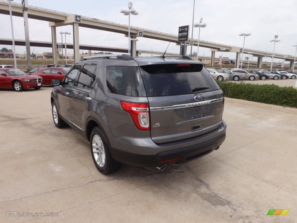 2011 Explorer XLT - Sterling Grey Metallic / Charcoal Black photo #3