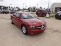2010 Inferno Red Crystal Pearl Dodge Charger SXT  photo #7