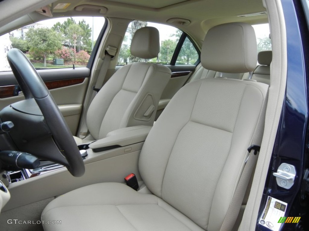 Almond/Mocha Interior 2011 Mercedes-Benz C 300 Sport Photo #64719705