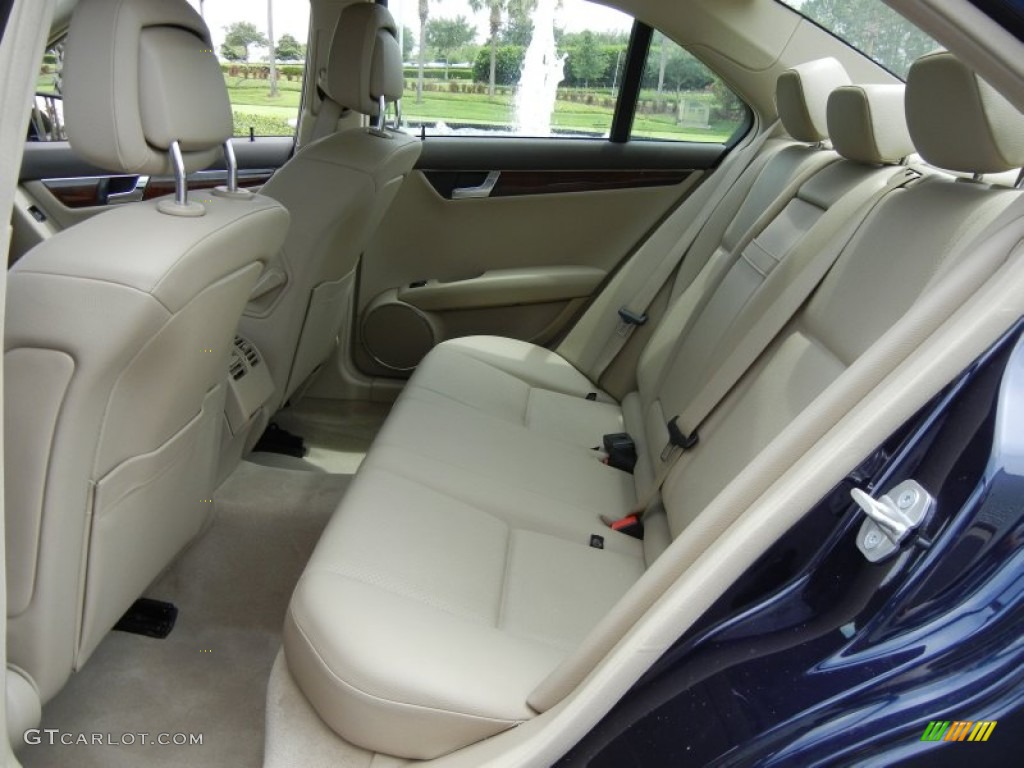 Almond/Mocha Interior 2011 Mercedes-Benz C 300 Sport Photo #64719723