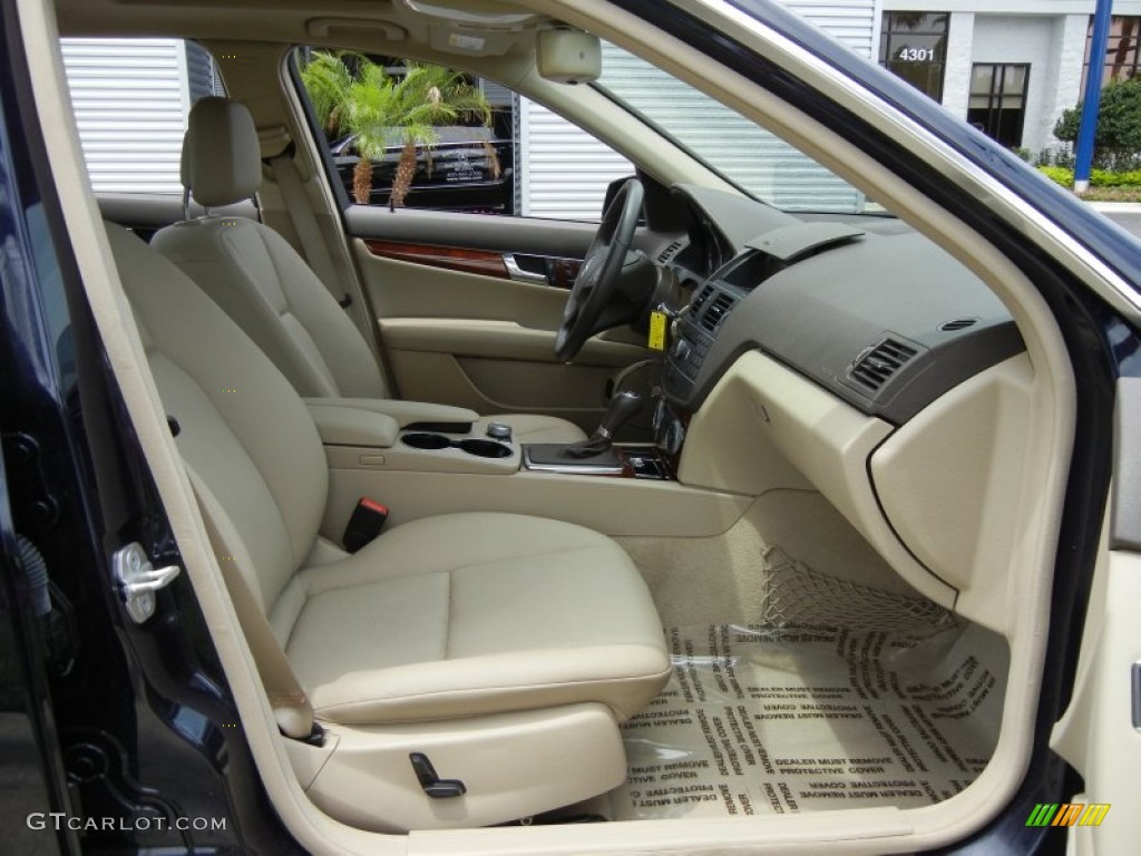 Almond/Mocha Interior 2011 Mercedes-Benz C 300 Sport Photo #64719741