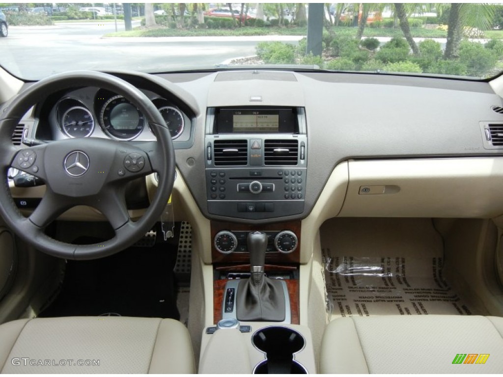 2011 Mercedes-Benz C 300 Sport Almond/Mocha Dashboard Photo #64719767