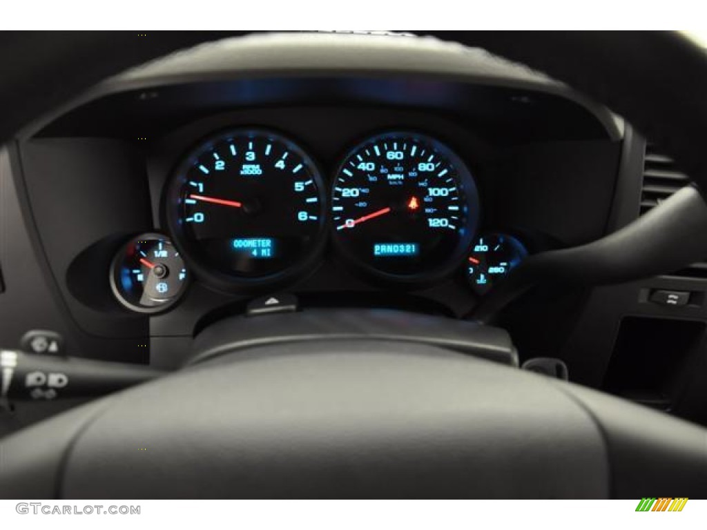 2012 Silverado 1500 LS Crew Cab 4x4 - Black / Dark Titanium photo #4