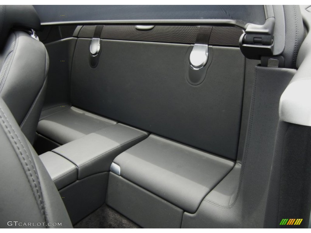 Black Interior 2009 Mercedes-Benz SL 63 AMG Roadster Photo #64720659
