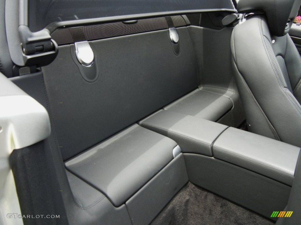 Black Interior 2009 Mercedes-Benz SL 63 AMG Roadster Photo #64720664