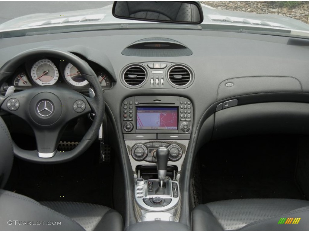 2009 Mercedes-Benz SL 63 AMG Roadster Black Dashboard Photo #64720674