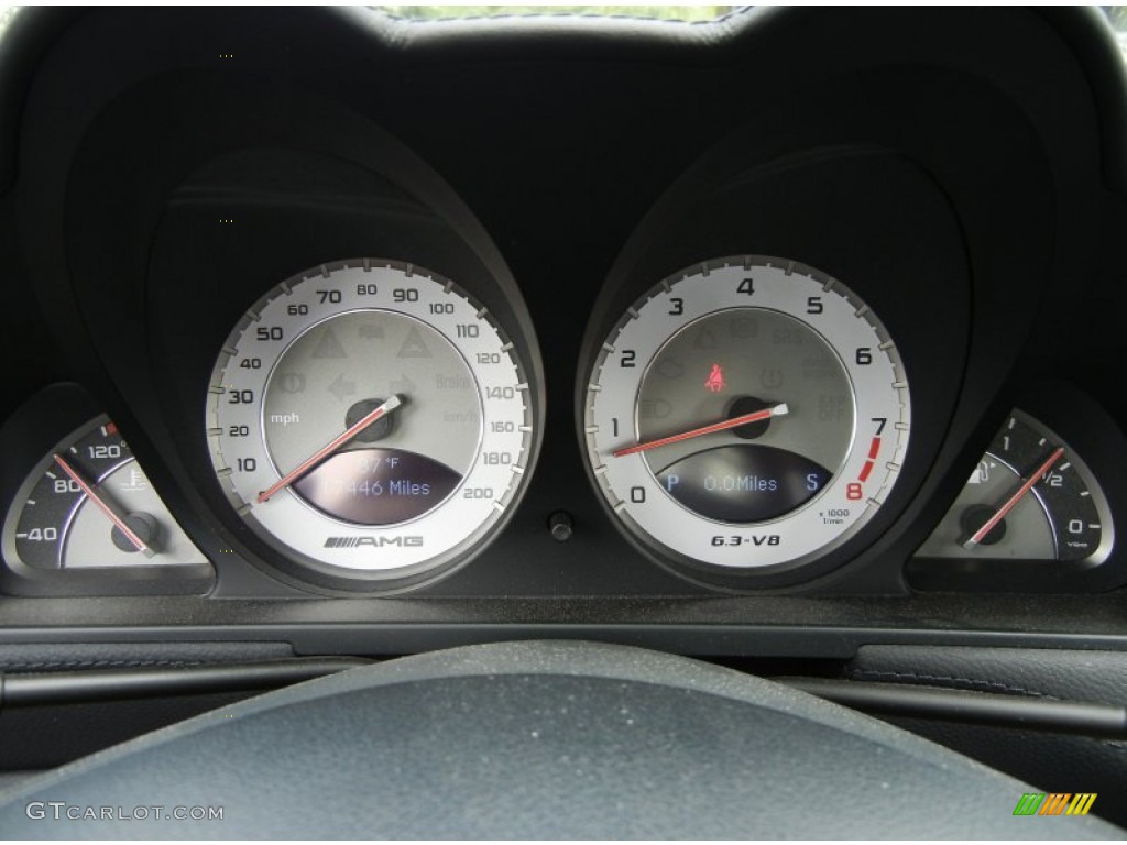 2009 Mercedes-Benz SL 63 AMG Roadster Gauges Photo #64720683