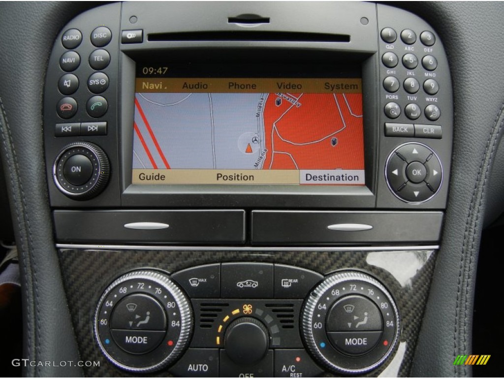 2009 Mercedes-Benz SL 63 AMG Roadster Navigation Photo #64720713
