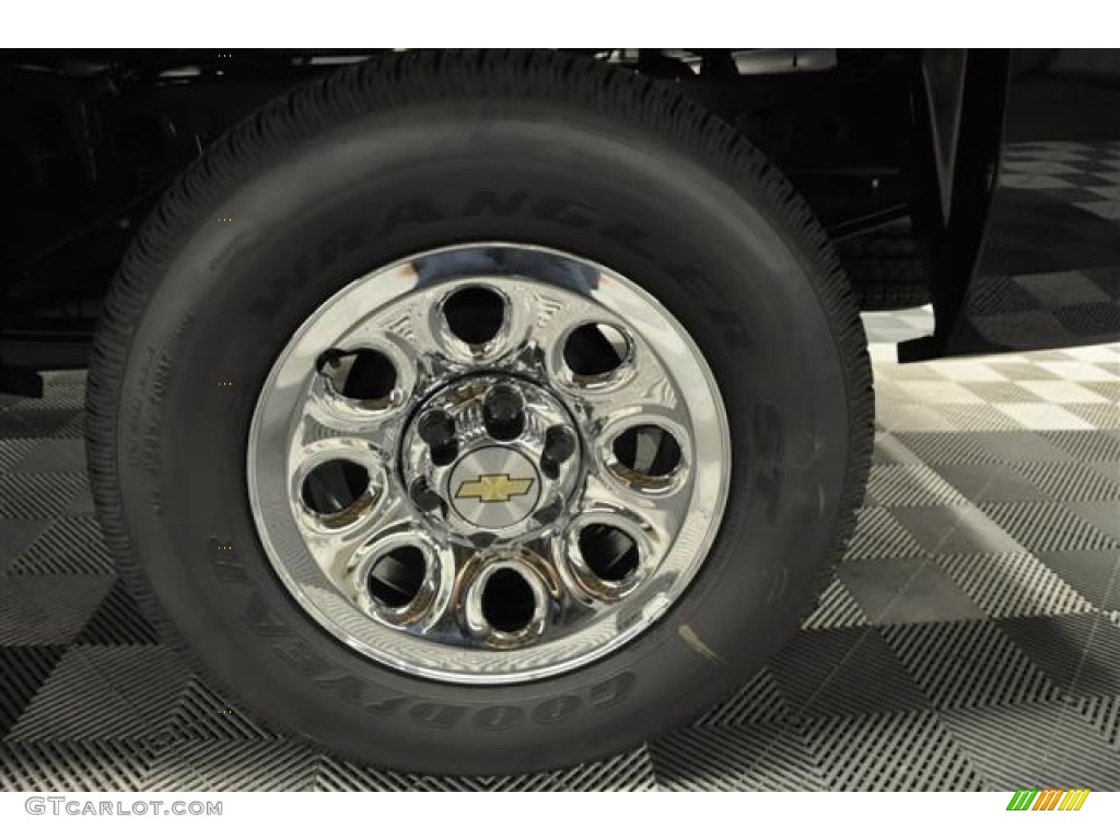 2012 Silverado 1500 LS Crew Cab 4x4 - Black / Dark Titanium photo #12