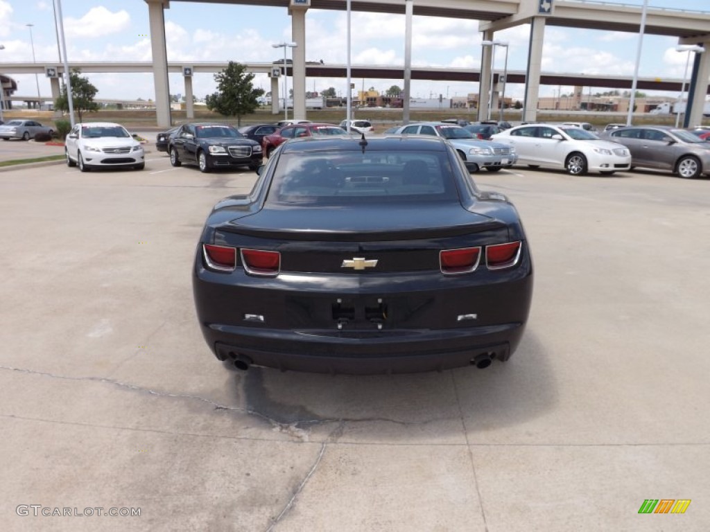 2012 Camaro LT Coupe - Black / Gray photo #4