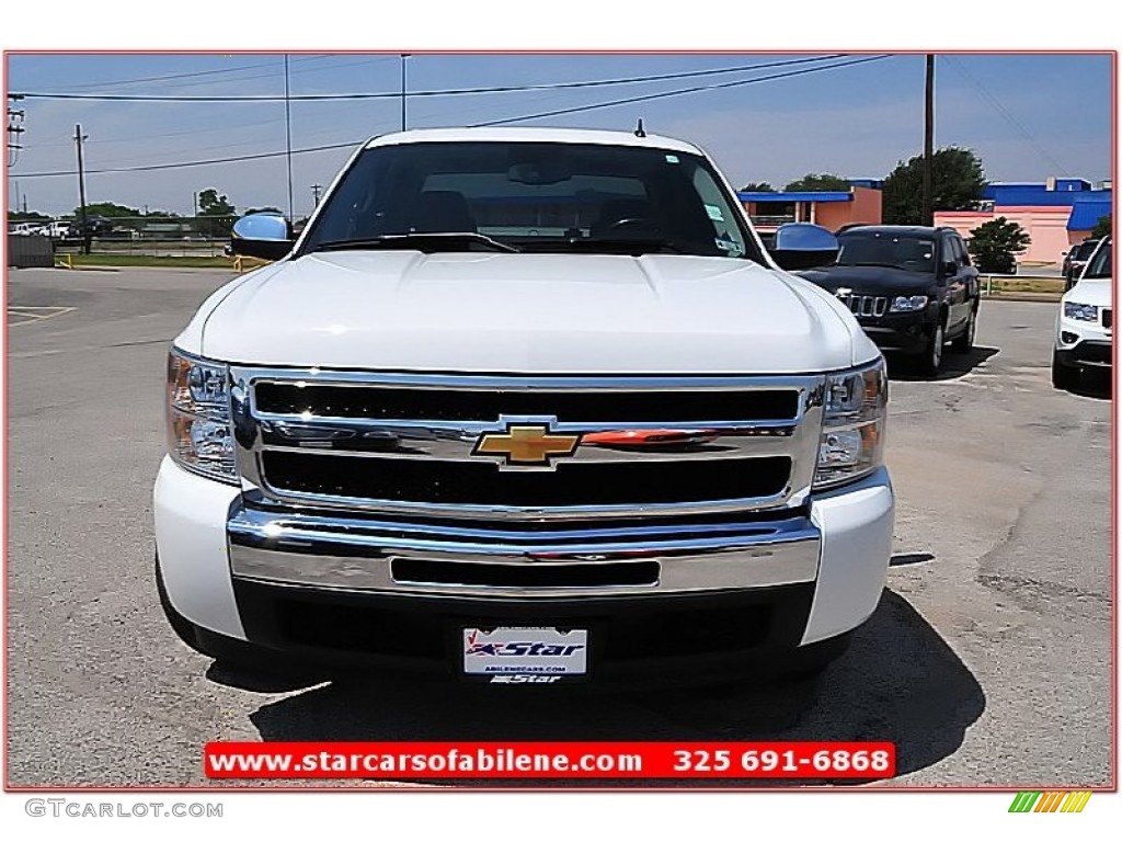 2009 Silverado 1500 LT Texas Edition Extended Cab - Summit White / Light Titanium photo #15