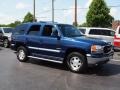 2002 Indigo Blue Metallic GMC Yukon SLE 4x4  photo #2