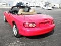 2001 Classic Red Mazda MX-5 Miata LS Roadster  photo #14