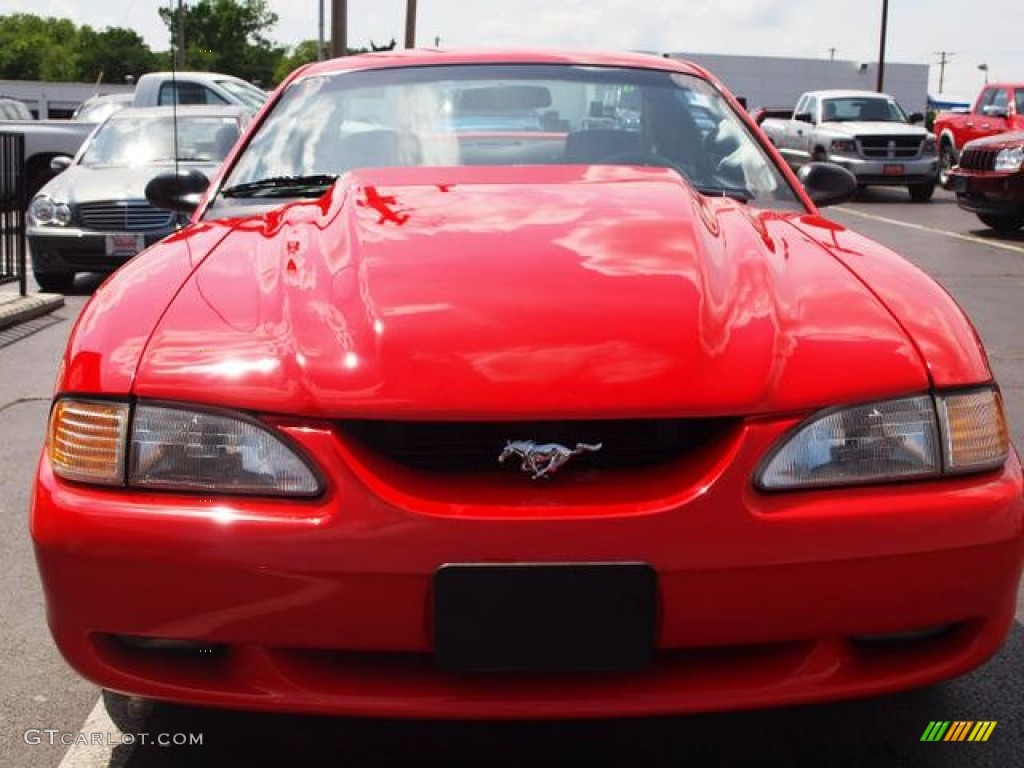 1994 Mustang GT Coupe - Rio Red / Grey photo #12