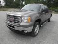 2012 Mocha Steel Metallic GMC Sierra 2500HD SLE Crew Cab 4x4  photo #3