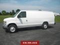 2008 Oxford White Ford E Series Van E250 Super Duty Commericial Extended  photo #1