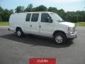 2008 Oxford White Ford E Series Van E250 Super Duty Commericial Extended  photo #4