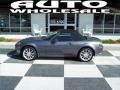 2007 Galaxy Gray Mica Mazda MX-5 Miata Grand Touring Roadster  photo #1