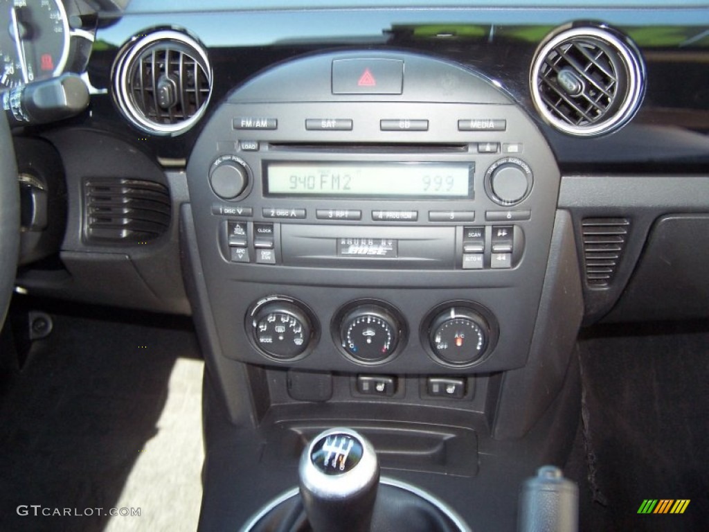 2007 MX-5 Miata Grand Touring Roadster - Galaxy Gray Mica / Black photo #8