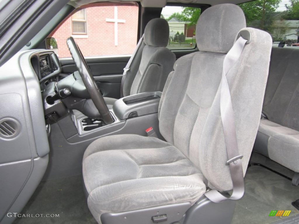 2004 Silverado 1500 Z71 Extended Cab 4x4 - Dark Gray Metallic / Dark Charcoal photo #16