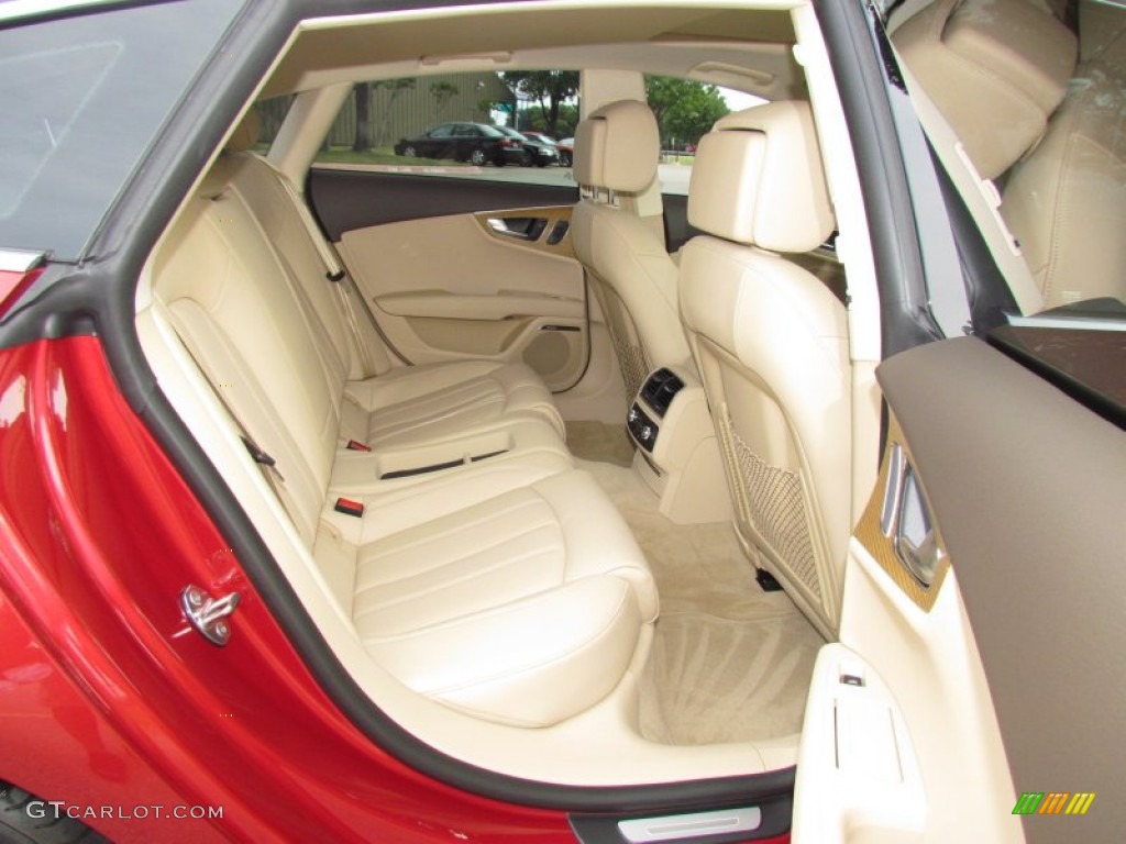 2012 Audi A7 3.0T quattro Premium Rear Seat Photo #64726011