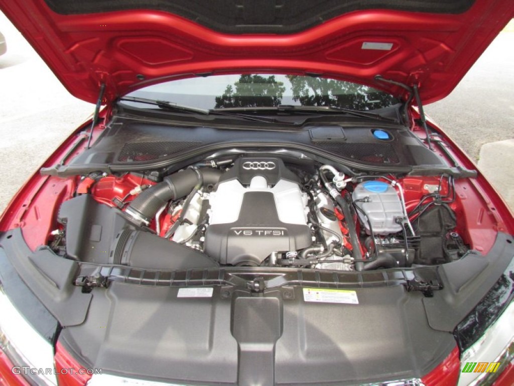 2012 Audi A7 3.0T quattro Premium 3.0 Liter TFSI Supercharged DOHC 24-Valve VVT V6 Engine Photo #64726117