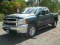 Blue Granite Metallic - Silverado 2500HD LTZ Extended Cab 4x4 Photo No. 5
