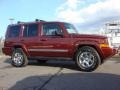 2007 Red Rock Pearl Jeep Commander Limited 4x4  photo #7