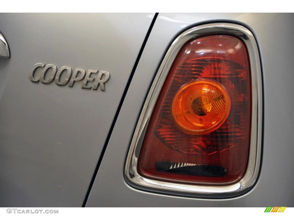 2007 Cooper Hardtop - Pure Silver Metallic / Grey/Carbon Black photo #3