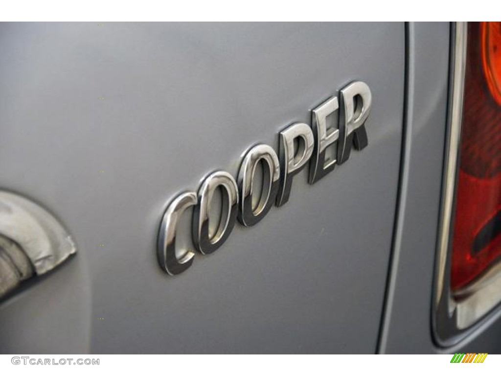 2007 Cooper Hardtop - Pure Silver Metallic / Grey/Carbon Black photo #6