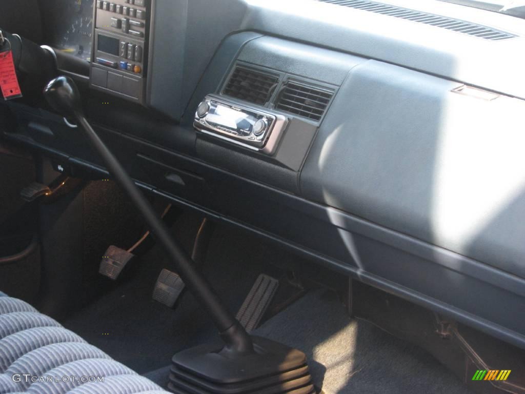 1992 C/K C1500 Extended Cab - Catalina Blue Metallic / Blue photo #9