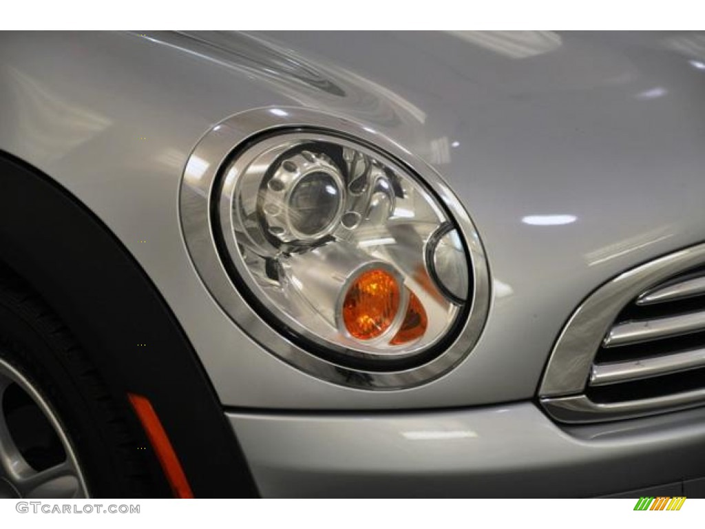 2007 Cooper Hardtop - Pure Silver Metallic / Grey/Carbon Black photo #15