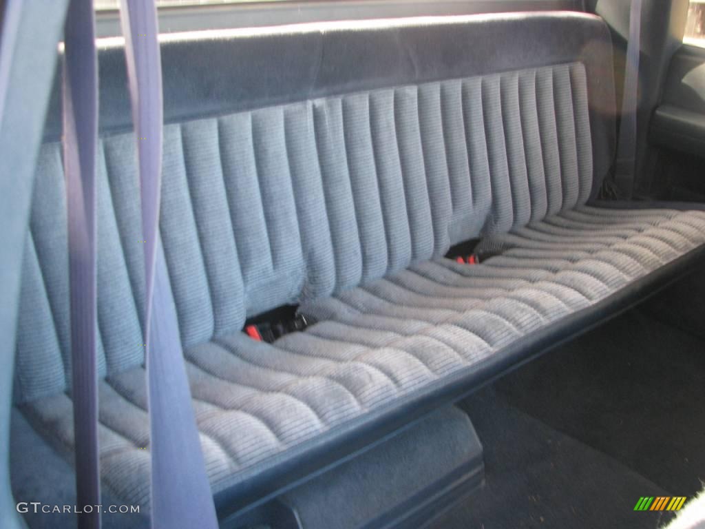 1992 C/K C1500 Extended Cab - Catalina Blue Metallic / Blue photo #14