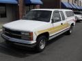 1993 White Chevrolet C/K C1500 Extended Cab  photo #2