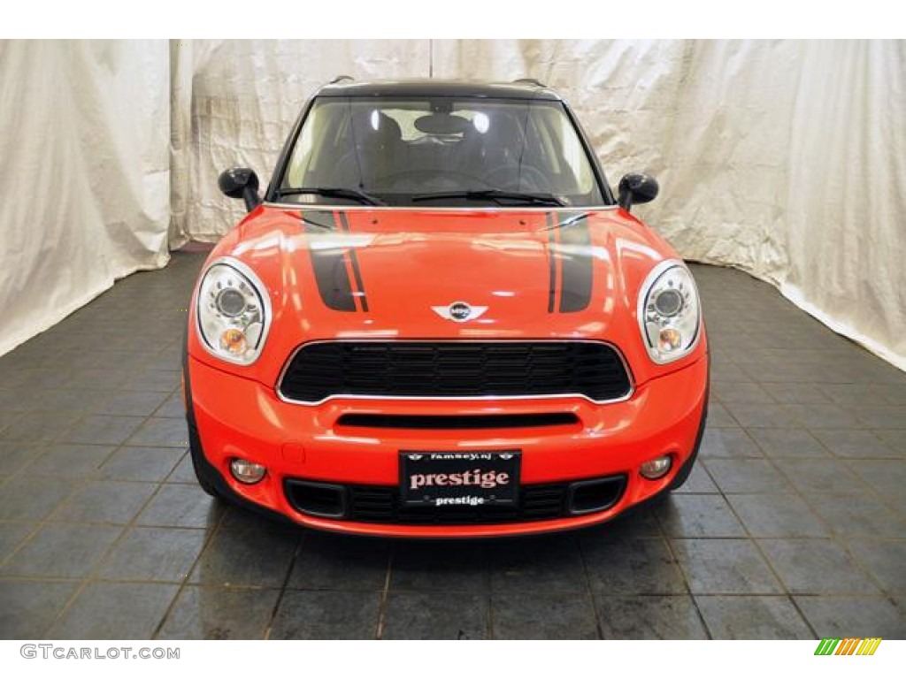 2011 Cooper S Countryman All4 AWD - Pure Red / Carbon Black photo #12
