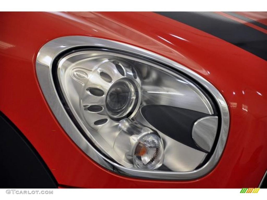 2011 Cooper S Countryman All4 AWD - Pure Red / Carbon Black photo #14