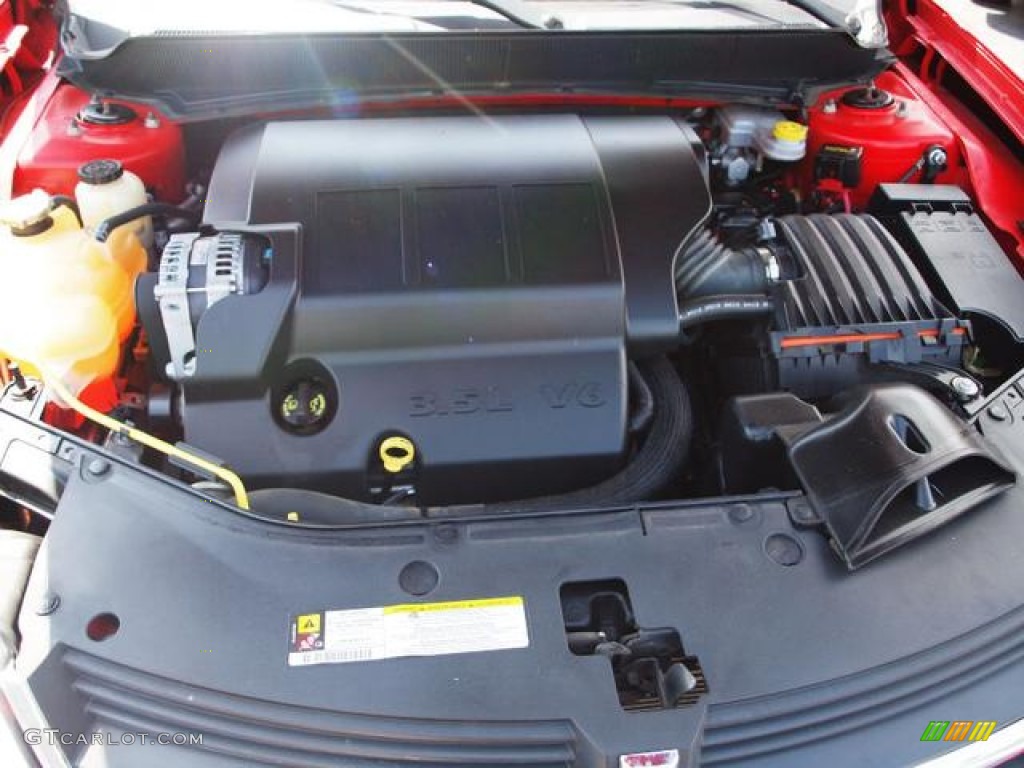 2009 Dodge Avenger R/T 3.5 Liter SOHC 24-Valve V6 Engine Photo #64729386