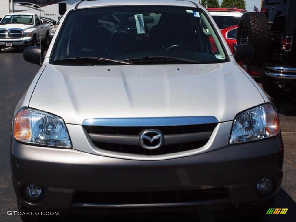 2003 Tribute LX-V6 - Satin Silver Metallic / Dark Flint Gray photo #8