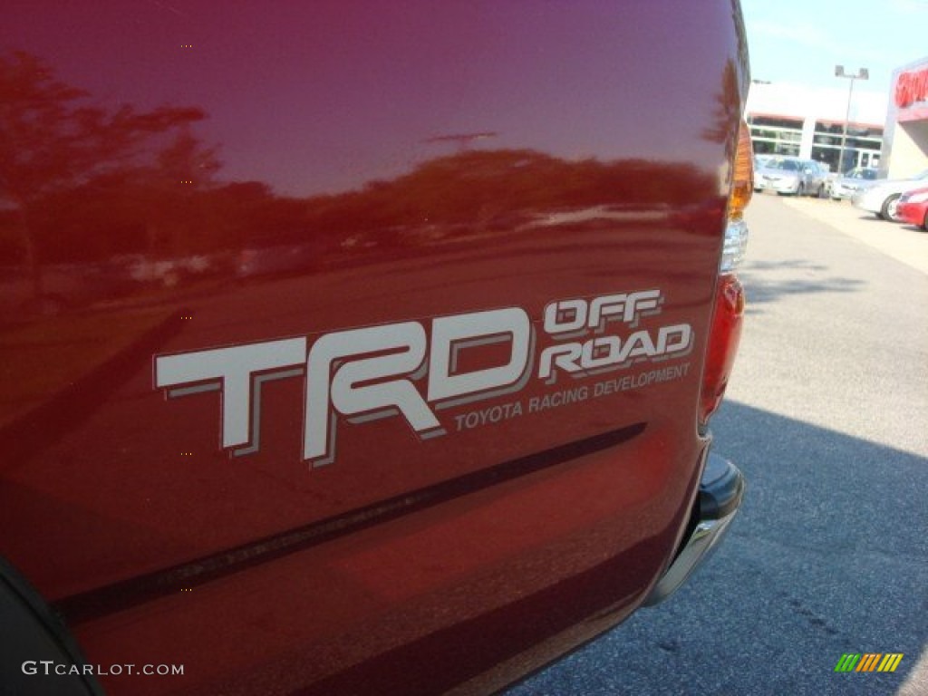 2004 Tacoma V6 PreRunner TRD Xtracab - Impulse Red Pearl / Oak photo #21