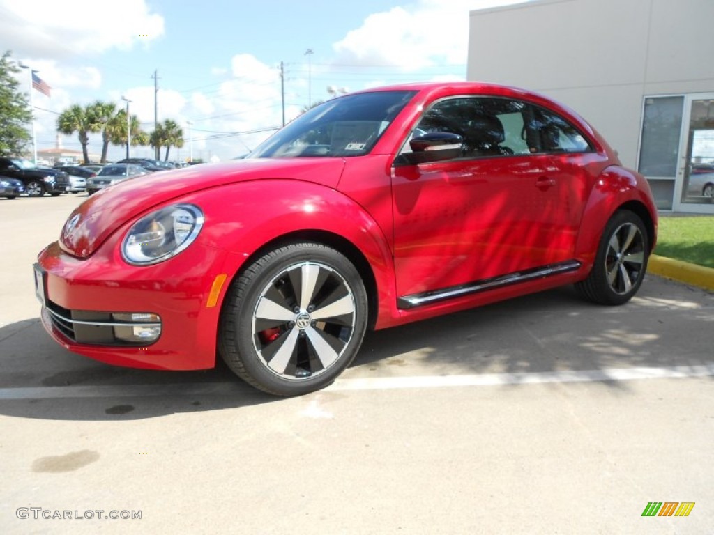 Tornado Red 2012 Volkswagen Beetle Turbo Exterior Photo #64731744